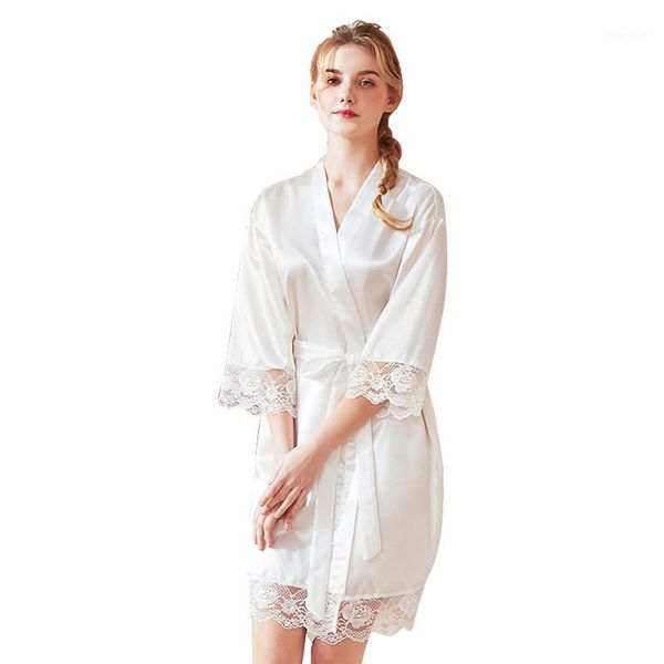 herislim silk satin short robe solid robe kimono lace trim bathrobe sleepwear bride bridesmaid fashion dressing gown1, Black;red
herislim silk satin short robe solid robe kimono lace trim bathrobe sleepwear bride bridesmaid fashion dressing gown1, Black;red