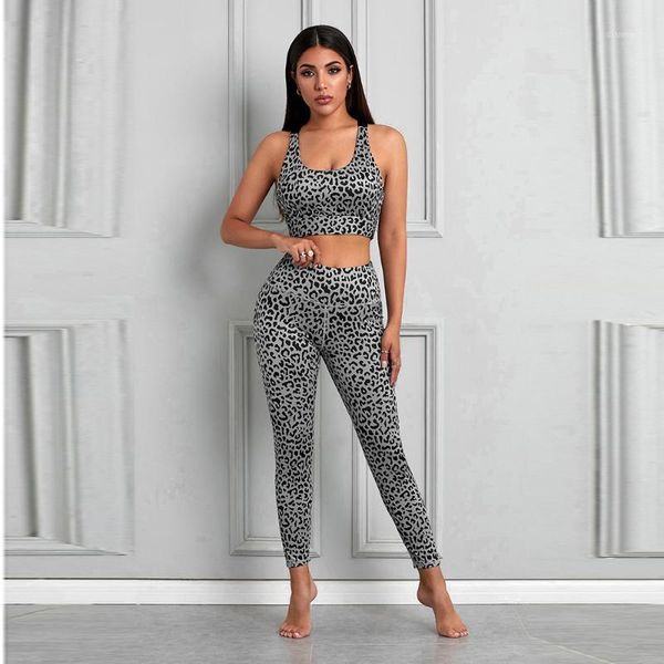 gym clothing leopard split sports suit women's bra bikini high waist leggings yoga two-piece training suits women 2piece set women1, White;black
gym clothing leopard split sports suit women's bra bikini high waist leggings yoga two-piece training suits women 2piece set women1, White;black