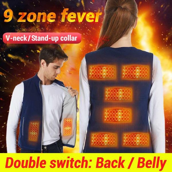 outdoor t-shirts electric usb jacket heated thermal clothing heating vest men women winter tactical waistcoat camping hiking, Gray;blue
outdoor t-shirts electric usb jacket heated thermal clothing heating vest men women winter tactical waistcoat camping hiking, Gray;blue