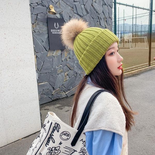 korean style autumn and winter outdoor wool hat thickened warm hat candy color ear protection fur ball knitted sleeve cap, Blue;gray
korean style autumn and winter outdoor wool hat thickened warm hat candy color ear protection fur ball knitted sleeve cap, Blue;gray
