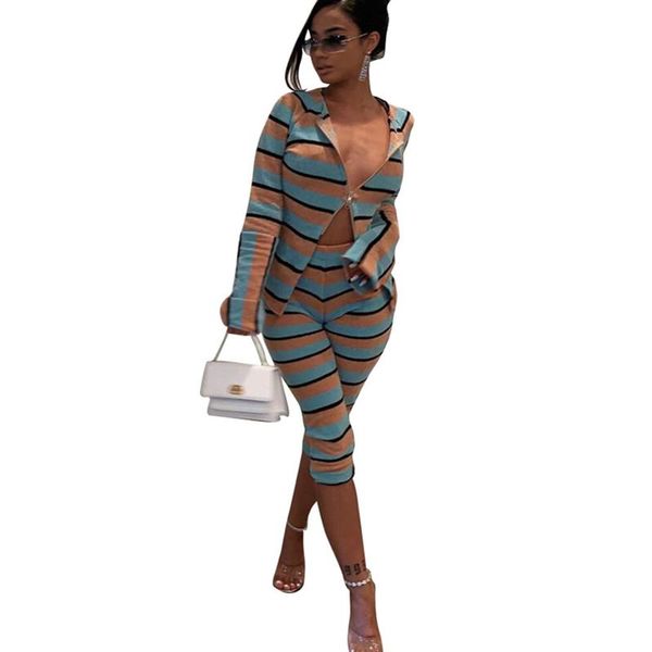 women's two piece set outfits knitted double zipper crew neck long sleeve thread printed cropped pants womens clothing sets, Gray
women's two piece set outfits knitted double zipper crew neck long sleeve thread printed cropped pants womens clothing sets, Gray