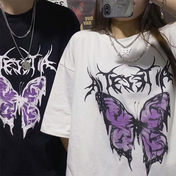 летние топы streetwear старинные бабочка принт готики dropshipping корейский белый большой размер harajuku с коротким рукавом женщин футболк, White
летние топы streetwear старинные бабочка принт готики dropshipping корейский белый большой размер harajuku с коротким рукавом женщин футболк, White