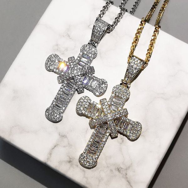 cross pendant iced for men women out 2 colors geometric zircon necklaces fashion hip hop jewelry 201013
cross pendant iced for men women out 2 colors geometric zircon necklaces fashion hip hop jewelry 201013