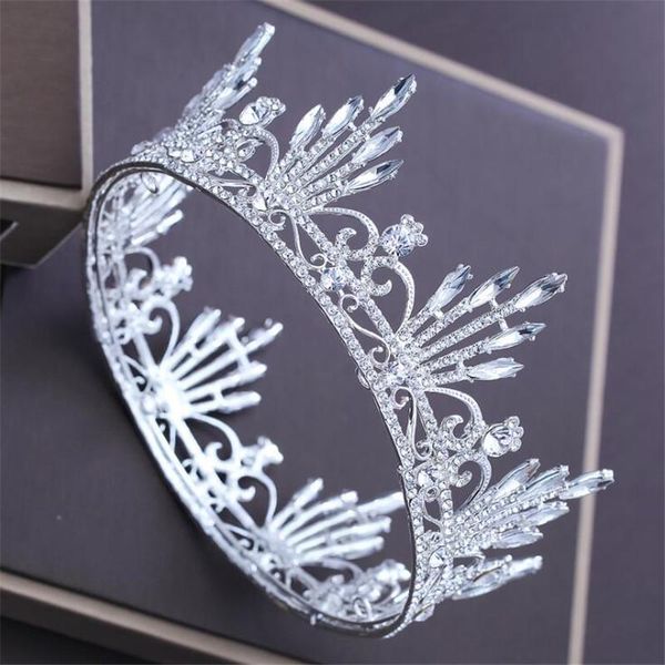 hair clips & barrettes luxury bride tiaras wedding crown for women princess diadem bridal and crowns headband jewelry accessories, Golden;silver 
hair clips & barrettes luxury bride tiaras wedding crown for women princess diadem bridal and crowns headband jewelry accessories, Golden;silver