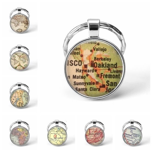 metal keychain handmade vintage finland world map earth geography key chain glass dome keychains for men women gift, Slivery;golden
metal keychain handmade vintage finland world map earth geography key chain glass dome keychains for men women gift, Slivery;golden