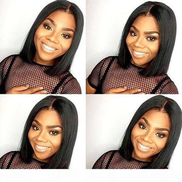 8a short bob straight lace front human hair short bob wigs with baby hair brazilian remy hair front wigs for black women 150density, Black;brown
8a short bob straight lace front human hair short bob wigs with baby hair brazilian remy hair front wigs for black women 150density, Black;brown