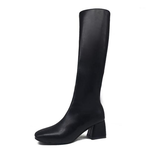 boots fashion women mid heels long spring autumn motorcycle with side zipper square toe shoes botas mujer1, Black
boots fashion women mid heels long spring autumn motorcycle with side zipper square toe shoes botas mujer1, Black