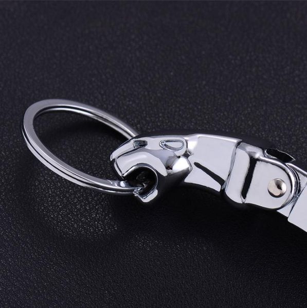 chain leather car-styling genuine luxury leopard head key rings holder metal keyring keychains, Silver
chain leather car-styling genuine luxury leopard head key rings holder metal keyring keychains, Silver