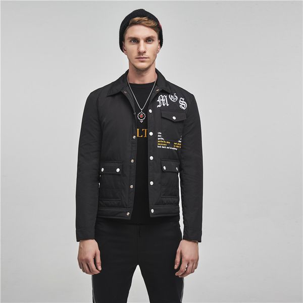 jaqueta de alta qualidade estilo britnico cor slida masculina nova moda casual fino ajuste roupas marca, Black;brown
jaqueta de alta qualidade estilo britnico cor slida masculina nova moda casual fino ajuste roupas marca, Black;brown