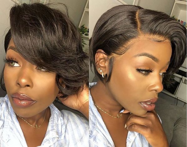 pixie cut wig4 * 4 кружева передние парики волнистые короткие короткими боба remy волосы 150% глиной хрустящий hd человеческие волосы парик, Black;brown
pixie cut wig4 * 4 кружева передние парики волнистые короткие короткими боба remy волосы 150% глиной хрустящий hd человеческие волосы парик, Black;brown