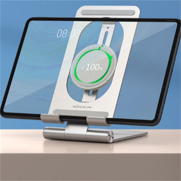 nillkin adjustable lapdesk wholesale aluminum qi 15w wireless charging foldable mobile phone stand holder
nillkin adjustable lapdesk wholesale aluminum qi 15w wireless charging foldable mobile phone stand holder