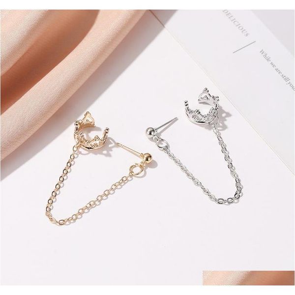 s1171 fashion jewelry single piece chain earring crow sqcqve dh_seller2010, Golden;silver
s1171 fashion jewelry single piece chain earring crow sqcqve dh_seller2010, Golden;silver