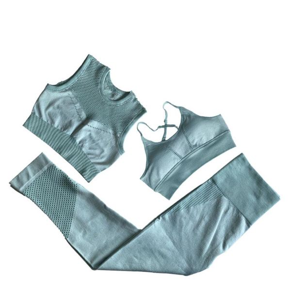 yoga outfits women set fitness sport suit seamless hollowed-out vest high waist running leggings push up bra 3pcs, White;red
yoga outfits women set fitness sport suit seamless hollowed-out vest high waist running leggings push up bra 3pcs, White;red