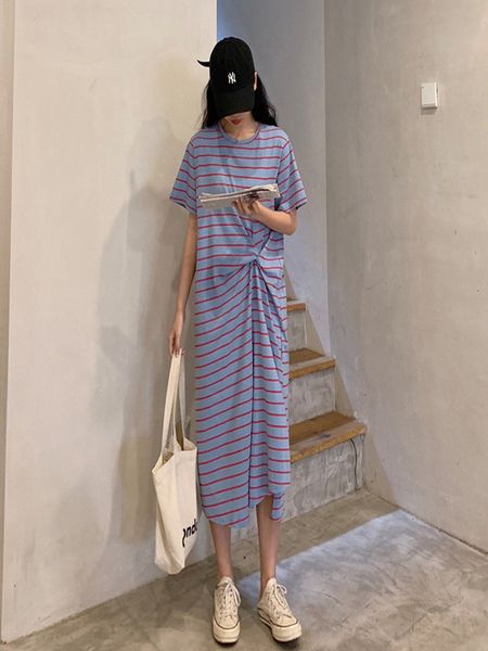 korean large female edition fat mm average length at knee height t-shirt will see fine division leisure sleeve stripe dress time short af92, Black;gray
korean large female edition fat mm average length at knee height t-shirt will see fine division leisure sleeve stripe dress time short af92, Black;gray