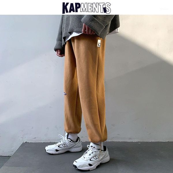 men's pants kapments men joggers sweatpants fleece trousers 2021 winter mens japanese streetwear baggy male casual trousers1, Black
men's pants kapments men joggers sweatpants fleece trousers 2021 winter mens japanese streetwear baggy male casual trousers1, Black