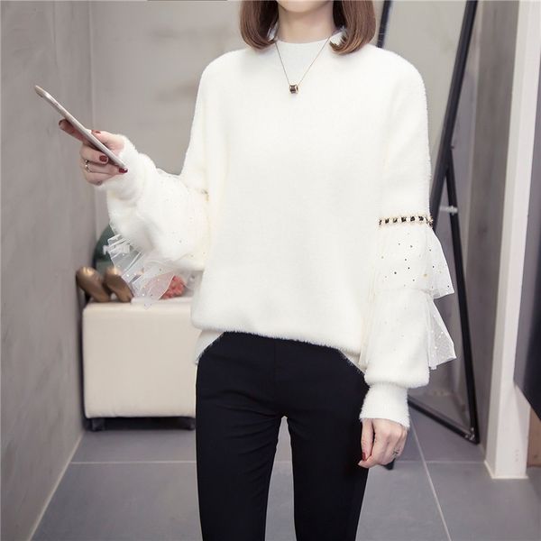 2sf4bautumn and winter 2020 new large women's clothing 200kg fat sister foreign style junior sweater trend, Black
2sf4bautumn and winter 2020 new large women's clothing 200kg fat sister foreign style junior sweater trend, Black
