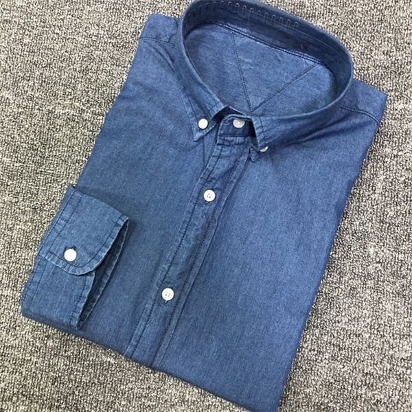 autumn streetwear men small horse quality 100cotton denim jeans shirts camisa masculina long sleeve social hombre chemises homme c1211, White;black
autumn streetwear men small horse quality 100cotton denim jeans shirts camisa masculina long sleeve social hombre chemises homme c1211, White;black