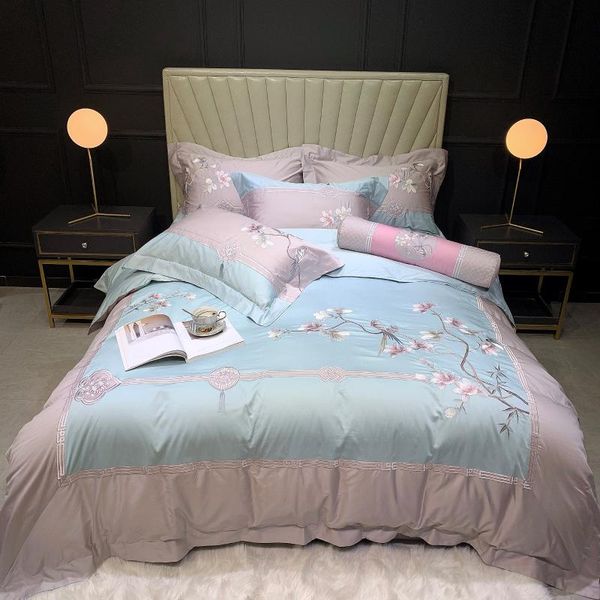 bedding sets elegant embroidery set king size bed linen 800tc egyptian cotton duvet cover sheet pillowcases
bedding sets elegant embroidery set king size bed linen 800tc egyptian cotton duvet cover sheet pillowcases