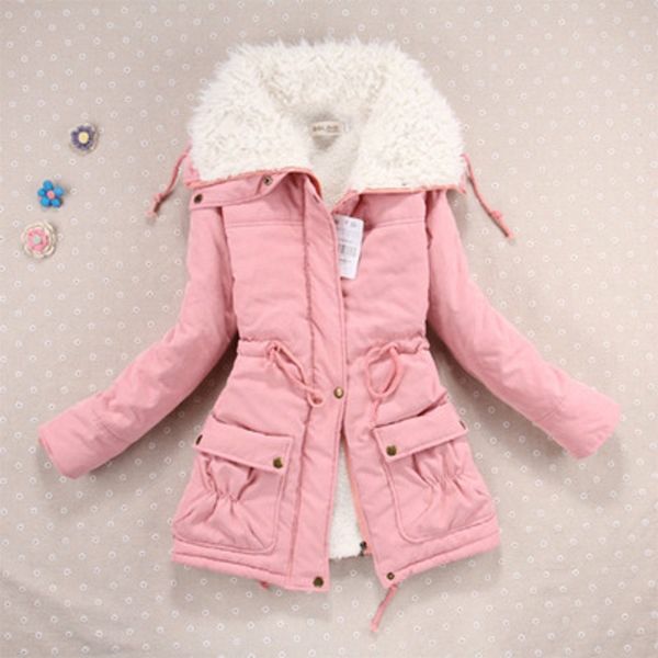 2020 new casual women coat lamb wool thickening warm winter overcoat jacket coat outwear parkas s-2xl, Black
2020 new casual women coat lamb wool thickening warm winter overcoat jacket coat outwear parkas s-2xl, Black