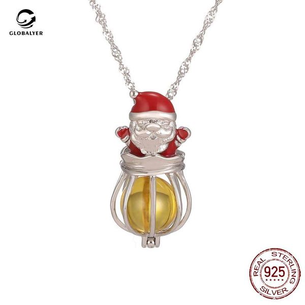 chains european and american accessories christmas necklace s925 sterling silver cage pendant gifts for day 651
chains european and american accessories christmas necklace s925 sterling silver cage pendant gifts for day 651