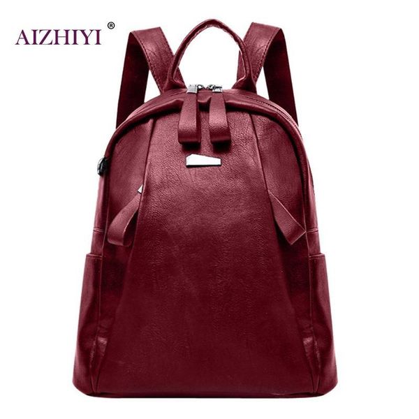 women solid pu leather backpacks mochila escolar teenagers zipper school bags girls teenage travel casual shoulder bag rucksack
women solid pu leather backpacks mochila escolar teenagers zipper school bags girls teenage travel casual shoulder bag rucksack
