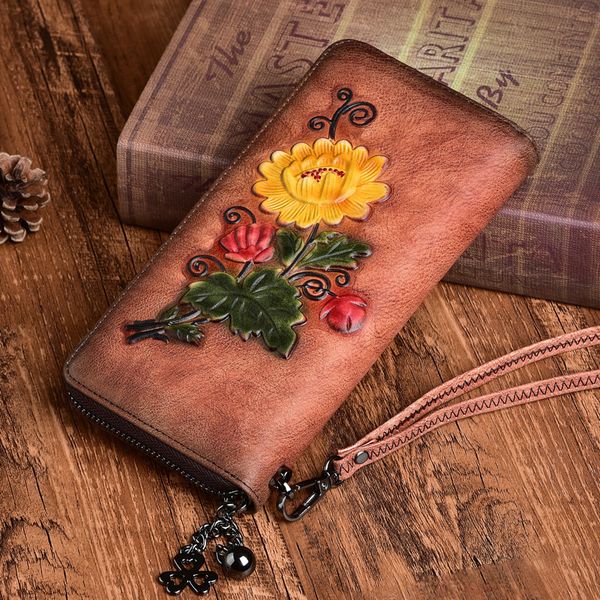 designer wallet genuine leather women wallet wrist purse handy bag embossed multi-cards rose pattern natural skin female long zi, Red;black
designer wallet genuine leather women wallet wrist purse handy bag embossed multi-cards rose pattern natural skin female long zi, Red;black