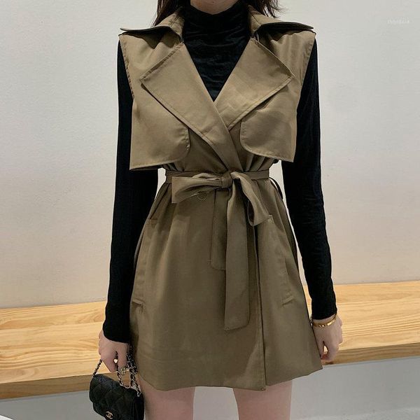 alien kitty khaki lace-up fresh brief vintage punk style vest casual cardigans loose women sleeveless all match mid-length coat1, Black;white
alien kitty khaki lace-up fresh brief vintage punk style vest casual cardigans loose women sleeveless all match mid-length coat1, Black;white