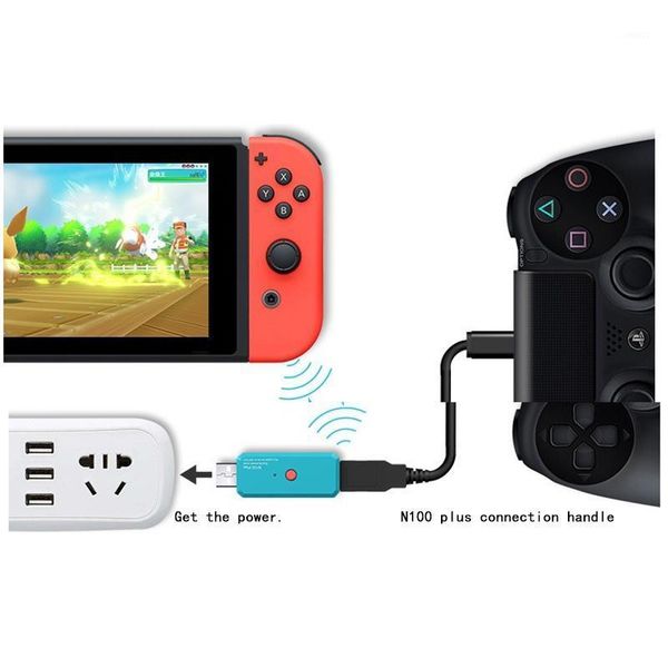 wireless bluetooth controller adapter wireless wired usb gamepad joycon converter for switch ps3 wiiu-pro controller1
wireless bluetooth controller adapter wireless wired usb gamepad joycon converter for switch ps3 wiiu-pro controller1
