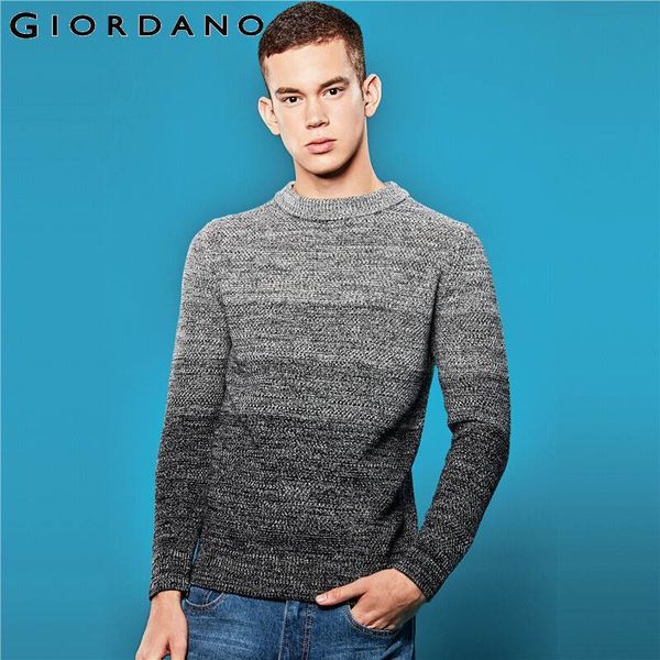 giordano men sweaters gradient ribbed crewneck pullover men 7 needle knitting durable chompas para hombre 01059861 201026, White;black
giordano men sweaters gradient ribbed crewneck pullover men 7 needle knitting durable chompas para hombre 01059861 201026, White;black