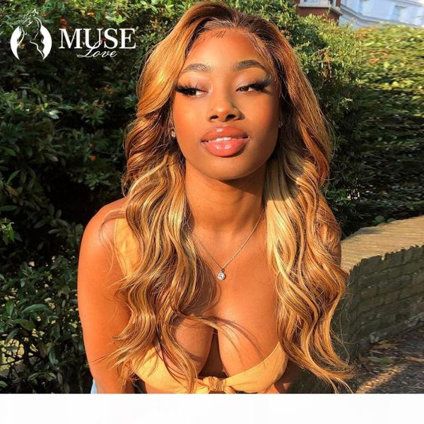 muse love 13x4 body wave lace front human hair wigs 180% pre-plucked ombre highlight wigs brown brazilian hair lace frontal wig, Black;brown
muse love 13x4 body wave lace front human hair wigs 180% pre-plucked ombre highlight wigs brown brazilian hair lace frontal wig, Black;brown