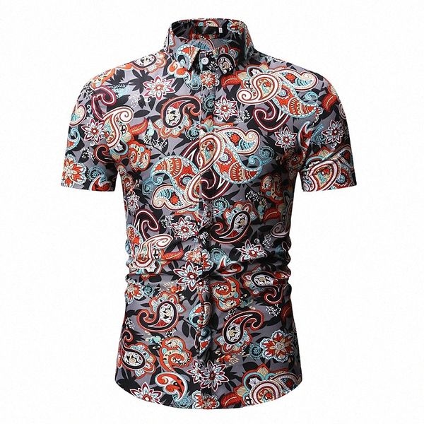 men's shirt floral classic collar print streetwear boho blue red f8lp#, White;black
men's shirt floral classic collar print streetwear boho blue red f8lp#, White;black