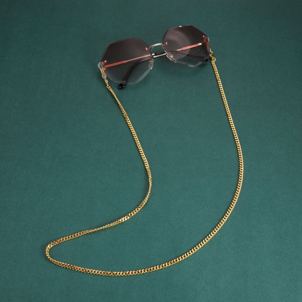 punk men metal glasses chains fashion lanyard for face women sunglasses strap eyeglass chain on the neck gold plated
punk men metal glasses chains fashion lanyard for face women sunglasses strap eyeglass chain on the neck gold plated