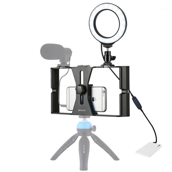 puluz pkt3026 3 in 1 vlogging live broadcast smartphone video rig with 4.6 inch led ring light kits cold shoe tripod head p1
puluz pkt3026 3 in 1 vlogging live broadcast smartphone video rig with 4.6 inch led ring light kits cold shoe tripod head p1