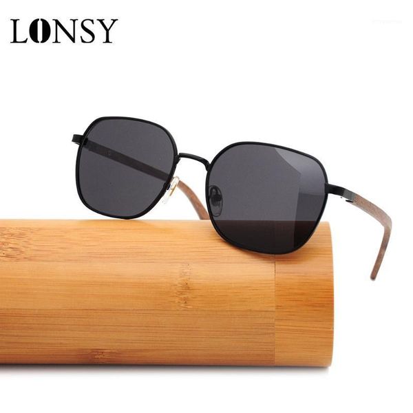 lonsy natural wooden sunglasses women men polarized uv400 brand design real wooden arms sun glasses outdoor de sol masculino1, White;black
lonsy natural wooden sunglasses women men polarized uv400 brand design real wooden arms sun glasses outdoor de sol masculino1, White;black