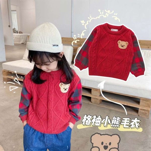 ml1732 autumn winter 2020 children's cute cartoon knitting jacquard crew neck sweater, Blue
ml1732 autumn winter 2020 children's cute cartoon knitting jacquard crew neck sweater, Blue