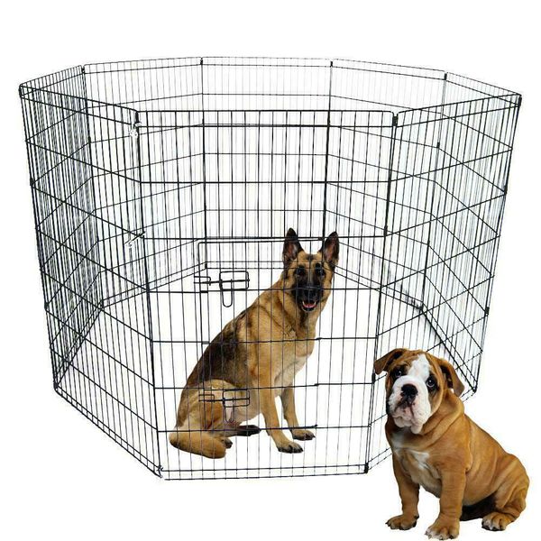 42 inch dog folding exercise yard tall wire fence pet 8 panel removable metal cage play-pen dog houses supplies fence ing
42 inch dog folding exercise yard tall wire fence pet 8 panel removable metal cage play-pen dog houses supplies fence ing