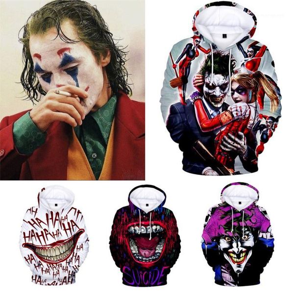 pennywise 3d haha joker hoodies sweatshirt men and women pullover hoodie sudadera hombre casual brand streetwear jacket clothes1, Black
pennywise 3d haha joker hoodies sweatshirt men and women pullover hoodie sudadera hombre casual brand streetwear jacket clothes1, Black