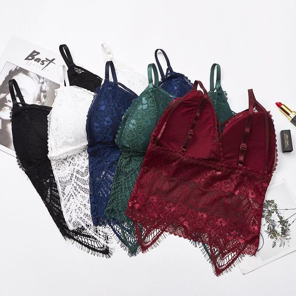 3Pieces/Lot New Arrival Women Push Up Wireless Lace Bra Top Women Plus Size Bralette Underwear Lingerie Full Cup, Black
3Pieces/Lot New Arrival Women Push Up Wireless Lace Bra Top Women Plus Size Bralette Underwear Lingerie Full Cup, Black