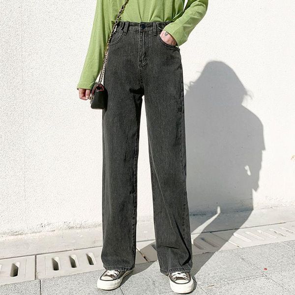 women high waist baggy jeans wide leg loose denim long pants harajuku streetwear1, Blue
women high waist baggy jeans wide leg loose denim long pants harajuku streetwear1, Blue