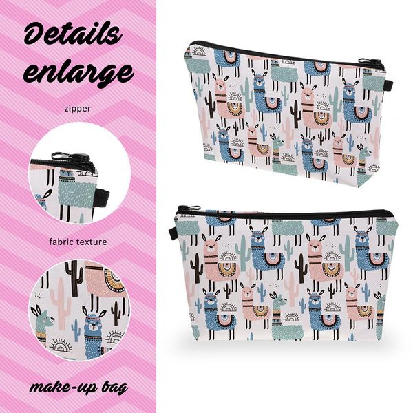 2020 cute printing sloth llama cosmetic bag multicolor pattern cute cosmetics pouch women zipper makeup bag travel toiletry bag wmtiyo
2020 cute printing sloth llama cosmetic bag multicolor pattern cute cosmetics pouch women zipper makeup bag travel toiletry bag wmtiyo