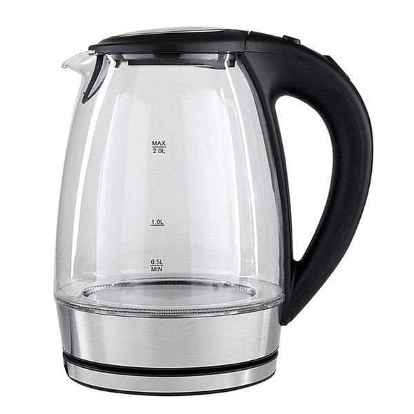 2l electric glass kettle 2000w fast boiling coffee pot with blue led light r9cd
2l electric glass kettle 2000w fast boiling coffee pot with blue led light r9cd