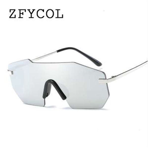 designer zfycol women sunglasses unique rimless mirrored lens fashion oversized sun glasses for women/men sdr12, White;black
designer zfycol women sunglasses unique rimless mirrored lens fashion oversized sun glasses for women/men sdr12, White;black