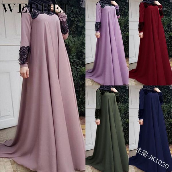wepbel lady maxi dresses women muslim dress abaya casual a line full sleeve autumn fashion islamic floral flower long1, Black;gray
wepbel lady maxi dresses women muslim dress abaya casual a line full sleeve autumn fashion islamic floral flower long1, Black;gray
