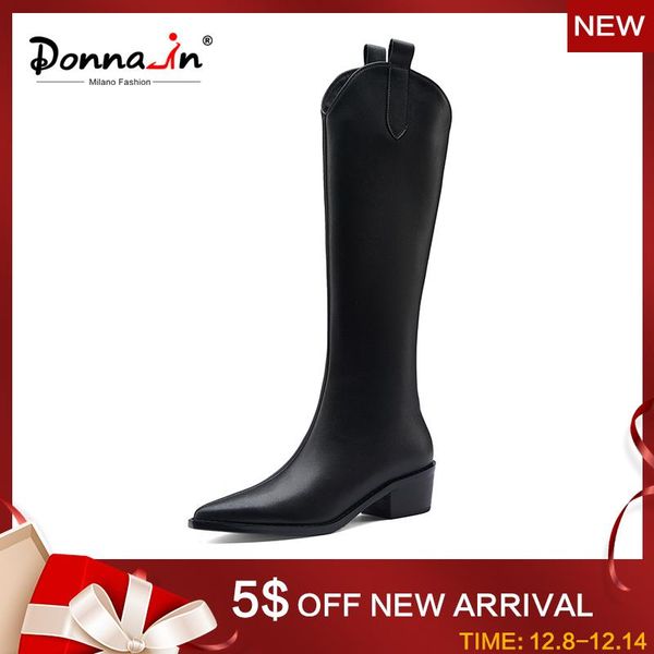 donna-in winter vintage stretch pointed high women boots 2020 short plush genuine leather knight boots women' shoes new fashion, Black
donna-in winter vintage stretch pointed high women boots 2020 short plush genuine leather knight boots women' shoes new fashion, Black