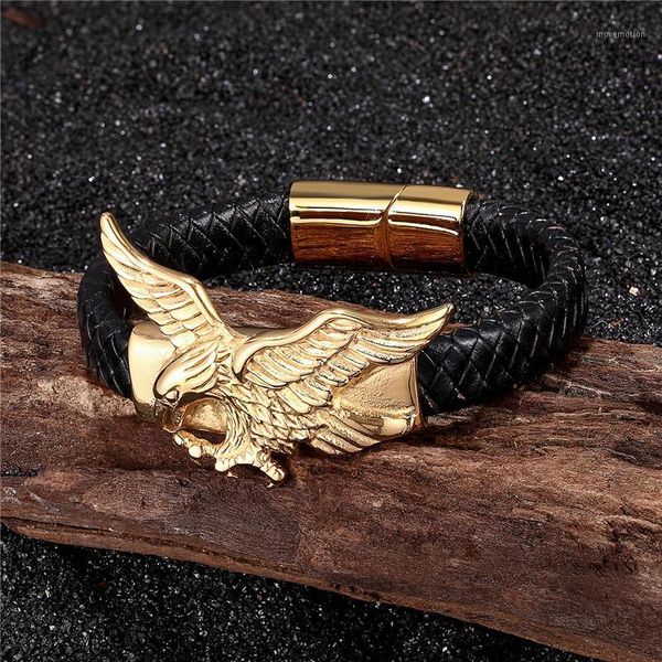 mkendn punk ride to live men bracelet black genuine leather magnetic buckle bangle 19/21/23cm male jewelry christmas gifts1, Golden;silver
mkendn punk ride to live men bracelet black genuine leather magnetic buckle bangle 19/21/23cm male jewelry christmas gifts1, Golden;silver