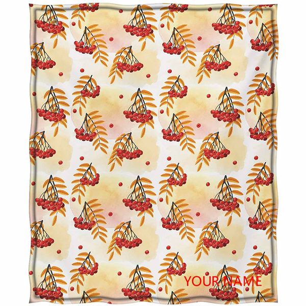 rowan home decoration blanket, romantic fall season inspired tile with vivid leafage and bunch of berries diy blanket, regulates your temper
rowan home decoration blanket, romantic fall season inspired tile with vivid leafage and bunch of berries diy blanket, regulates your temper