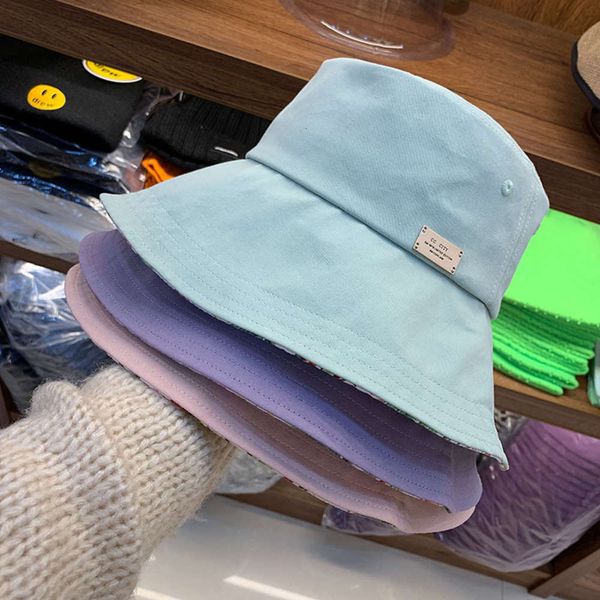 new 2020 pure spring color cotton metal standard large brim sunshade fisherman's women's korean versatile style basin hat, Blue;gray
new 2020 pure spring color cotton metal standard large brim sunshade fisherman's women's korean versatile style basin hat, Blue;gray