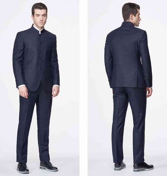 men's suits & blazers custom made men classic blazer mandarin collar fashion elegance dress (jacket and pants) hc6h, White;black
men's suits & blazers custom made men classic blazer mandarin collar fashion elegance dress (jacket and pants) hc6h, White;black