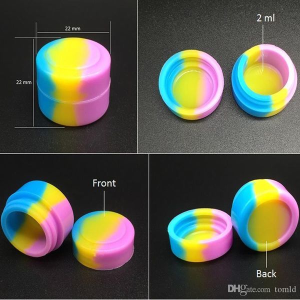 for dab 2 ml jar non-stick concentrate wax oil silicone container 100 pcs/lot6bz2
for dab 2 ml jar non-stick concentrate wax oil silicone container 100 pcs/lot6bz2