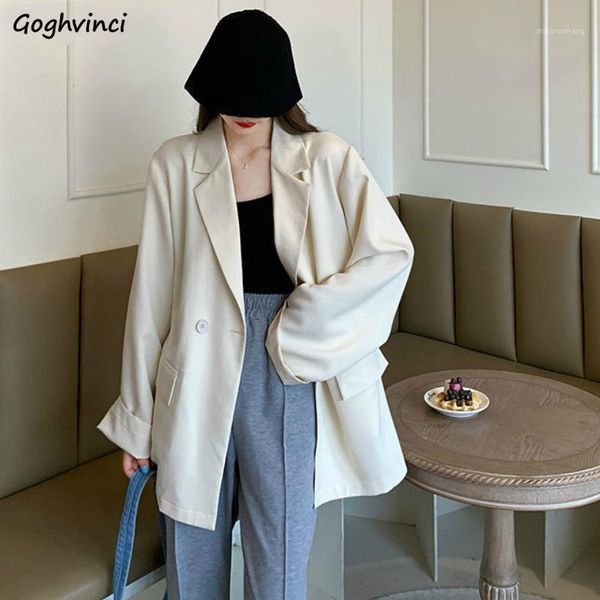 blazers women solid loose leisure daily plus size drape breathable high street womens korean style elegant ulzzang chic new1, White;black
blazers women solid loose leisure daily plus size drape breathable high street womens korean style elegant ulzzang chic new1, White;black